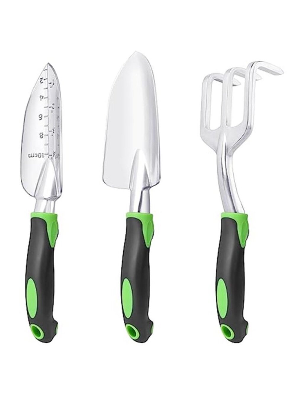 Garden Tools Set, 3 Pack Heavy Duty Gardening Tools Set Include Garden Shovel